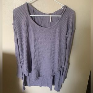 Free people long sleeve shirt